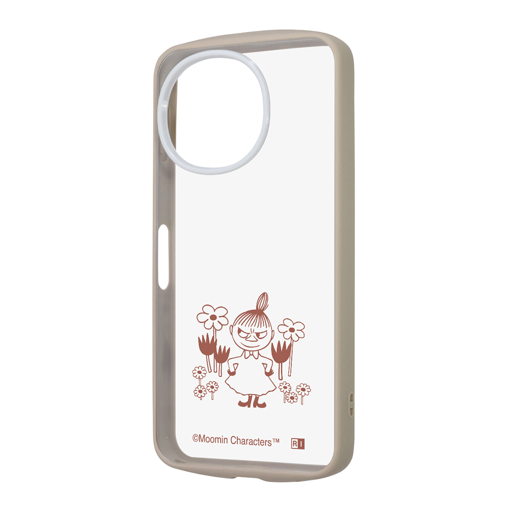 AQUOS sense9 /AQUOS sense10 / ムーミン / Puffull 衝撃吸収 バンパー ハイブリッドケース / ミイ