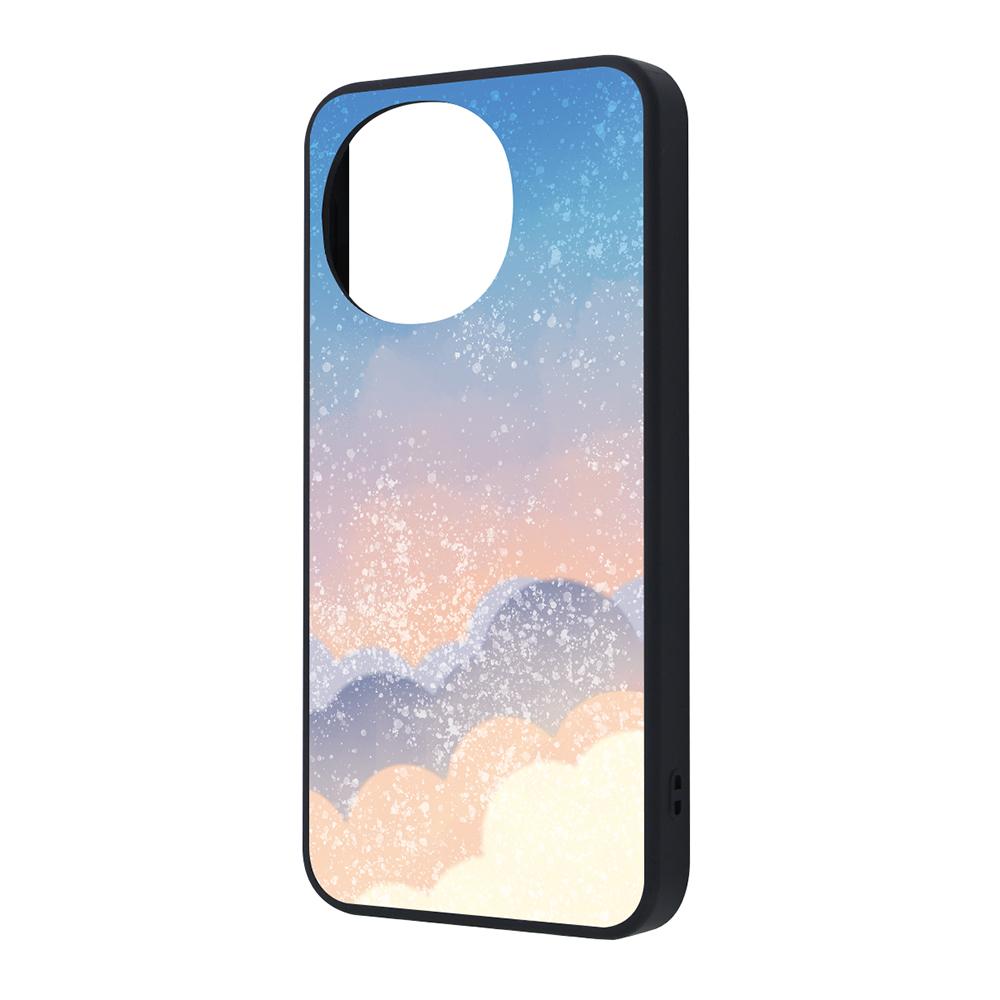 AQUOS sense10/sense9 / maru 衝撃吸収 バンパー ハイブリッドケース / サンライズ