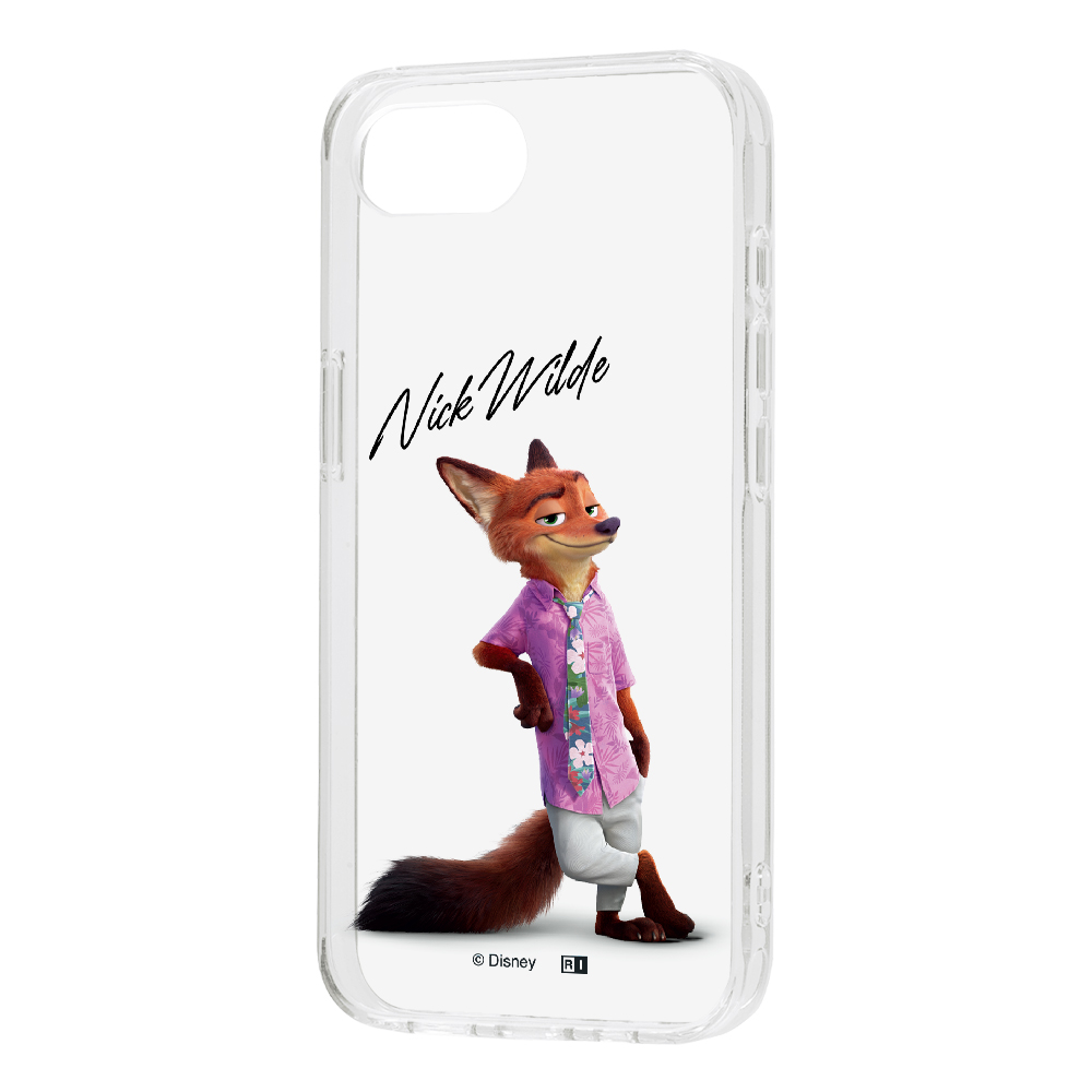 iPhone 16e / ディズニー / 耐衝撃 ハイブリッドケース / ズートピア_ニック・ワイルド4