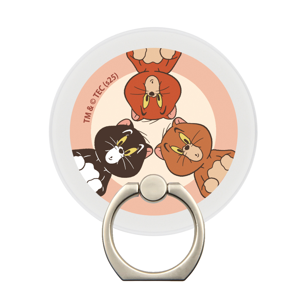 トムとジェリー / magness マグネット スマホリング スタンド / 3匹の子猫