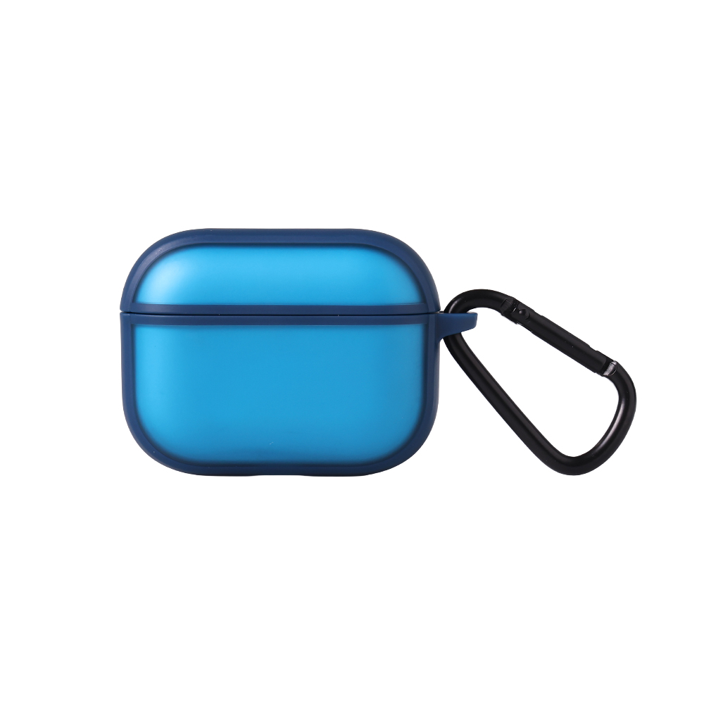 AirPods Pro 3 / 耐衝撃 カラーケース シルキーマット / ブルー