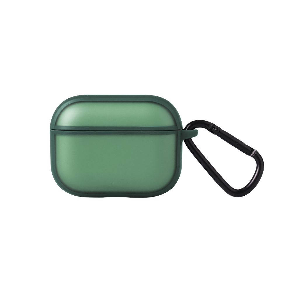 AirPods Pro 3 / 耐衝撃 カラーケース シルキーマット / セージ