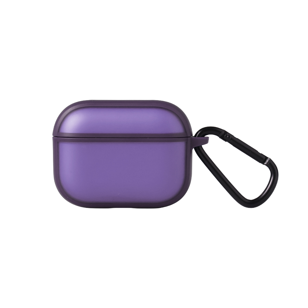 AirPods Pro 3 / 耐衝撃 カラーケース シルキーマット / ラベンダー