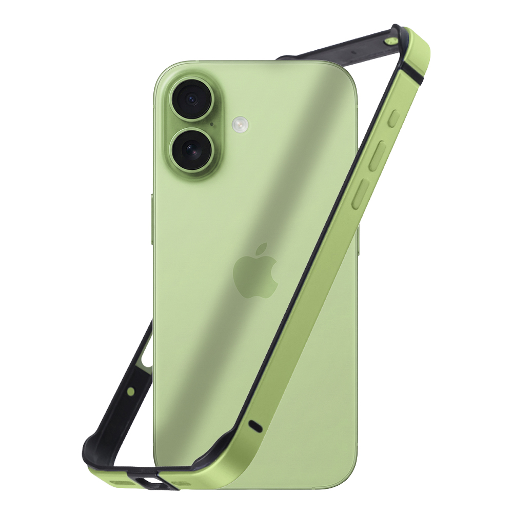 iPhone 17 / アルミバンパー 一体美 / セージ