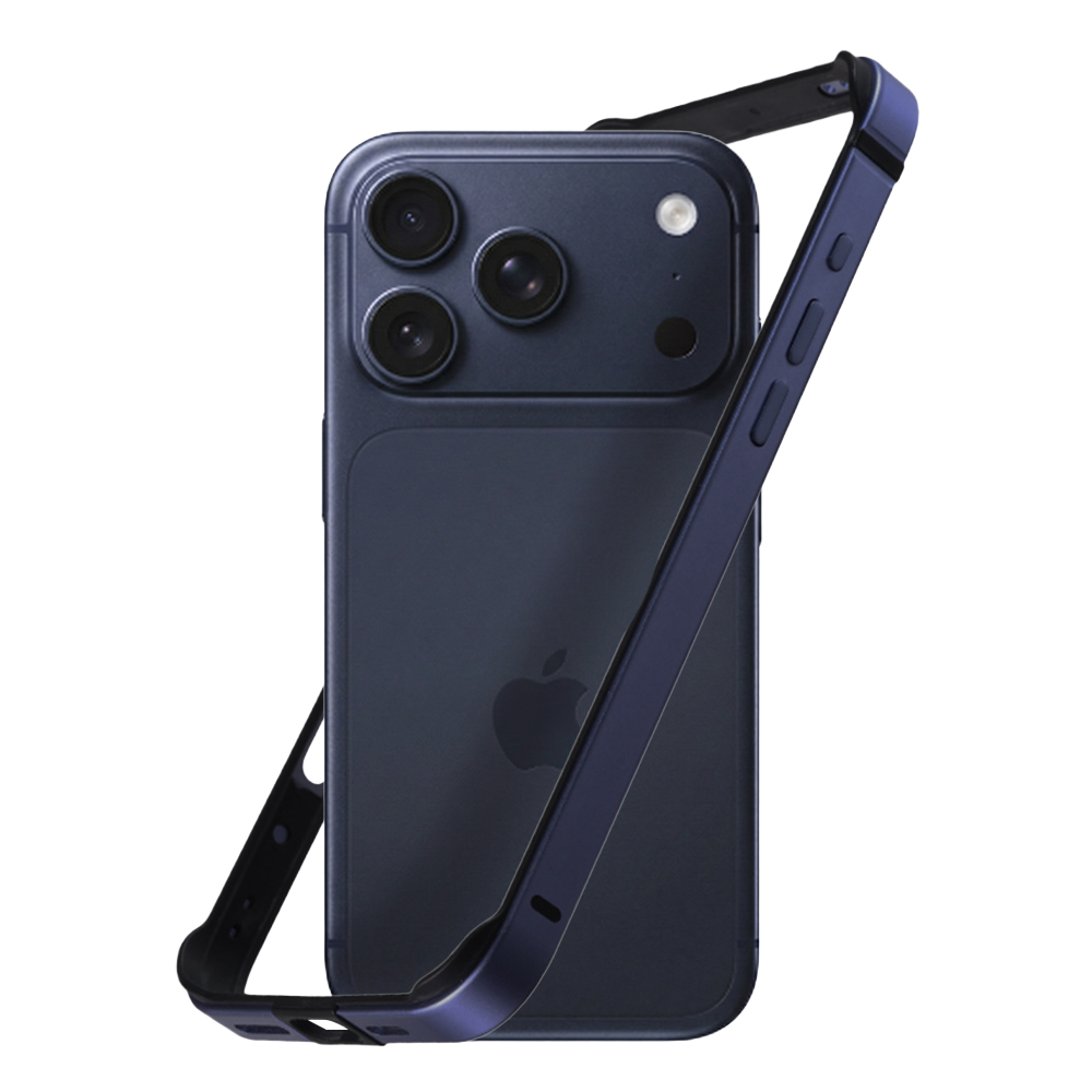 iPhone 17 Pro Max / アルミバンパー 一体美 / ディープブルー