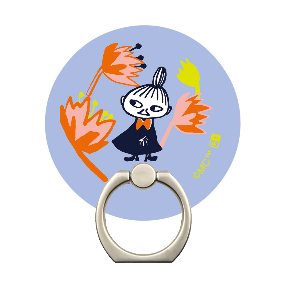 ムーミン / magness マグネット スマホリング スタンド / リトルミイフェア26年_ブルー