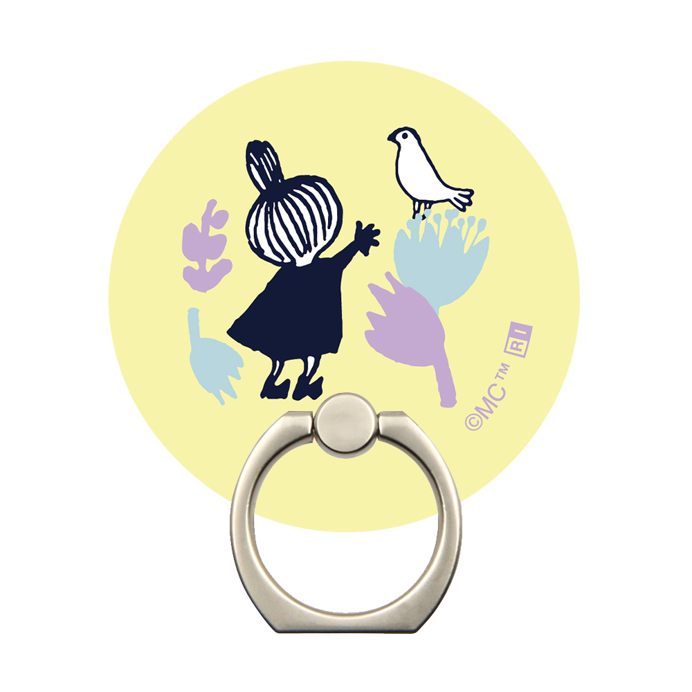 ムーミン / magness マグネット スマホリング スタンド / リトルミイフェア26年_イエロー