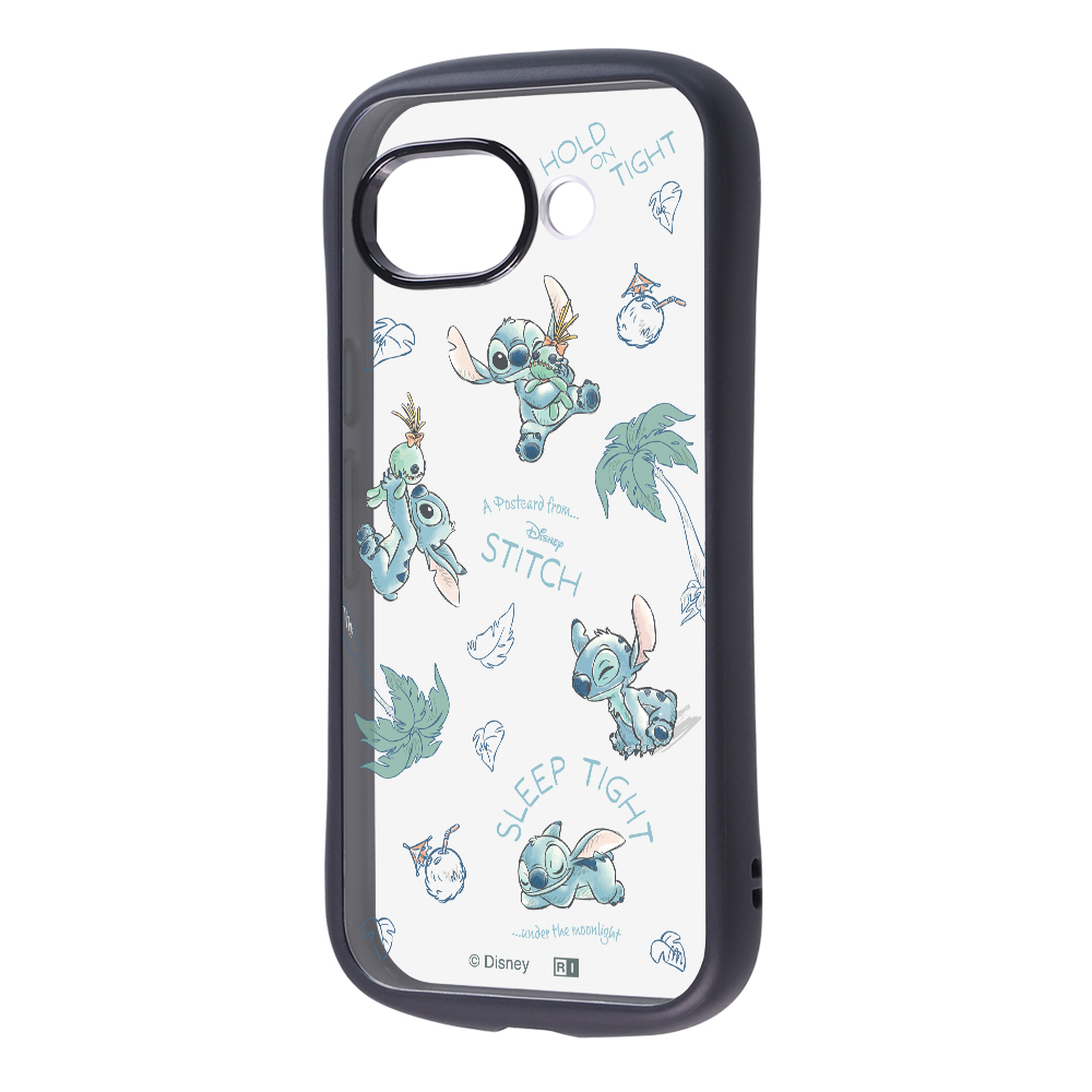 Google Pixel 10a / ディズニー / Puffull 衝撃吸収 バンパー ハイブリッドケース / いろんなスティッチ2