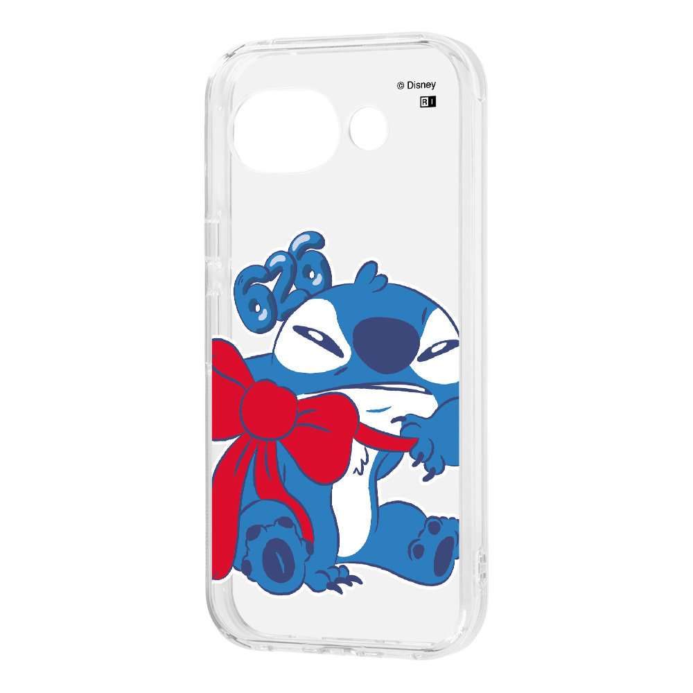 Google Pixel 10a / ディズニー / キャラクター ハイブリッドケース / スティッチ _リボン