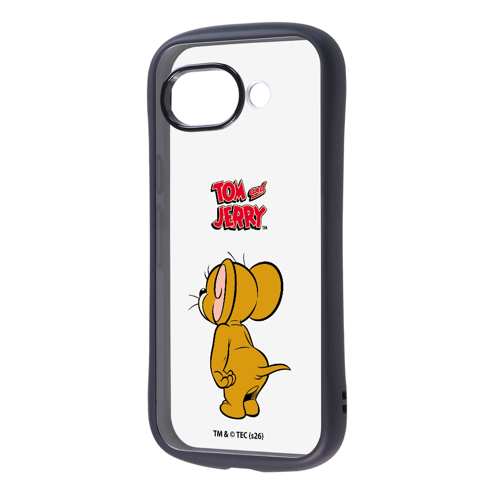 Google Pixel 10a / トムとジェリー / Puffull 衝撃吸収 バンパー ハイブリッドケース / ジェリー_スタンダード_3