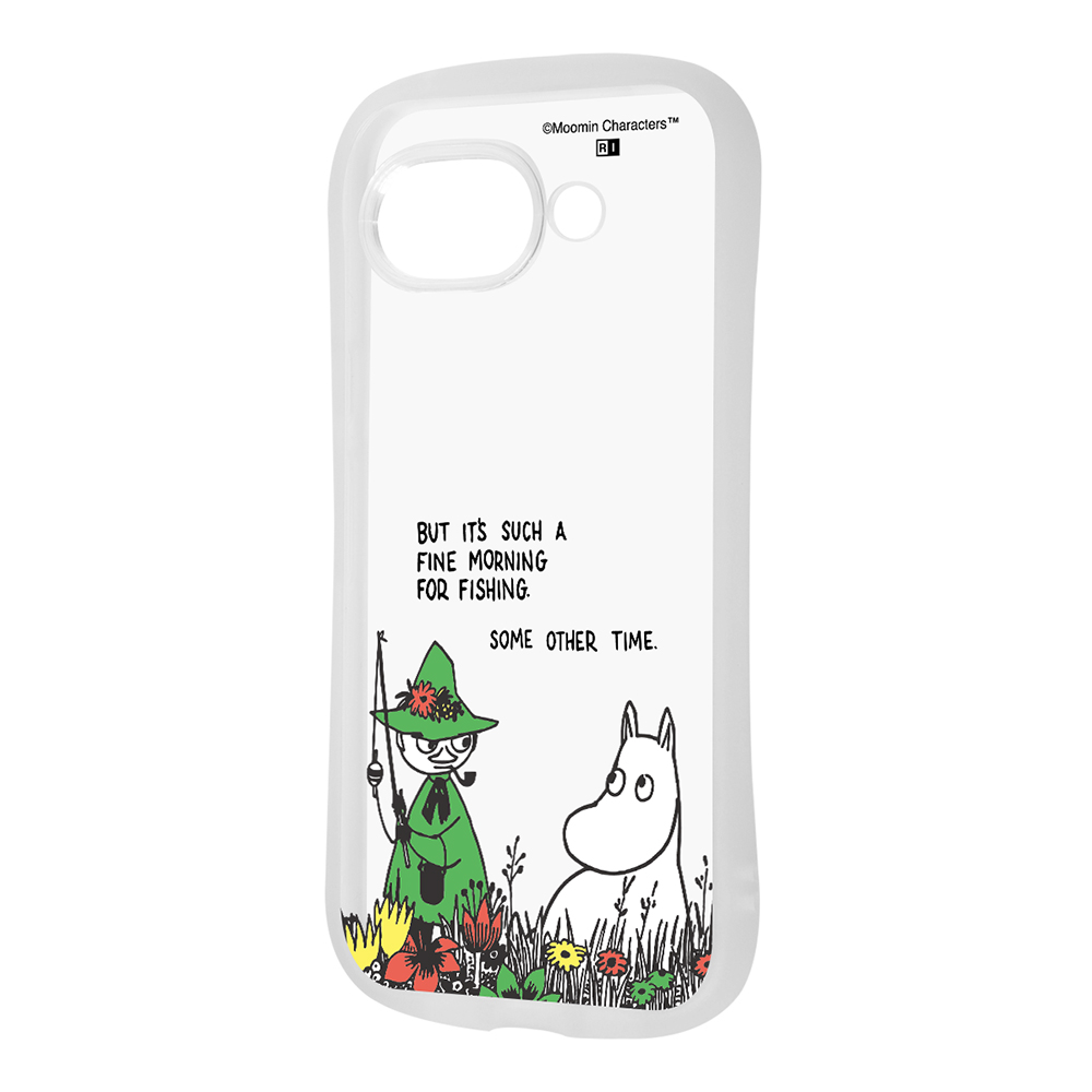 Google Pixel 10a / ムーミン / Puffull 衝撃吸収 バンパー ハイブリッドケース / ムーミン＆スナフキン2