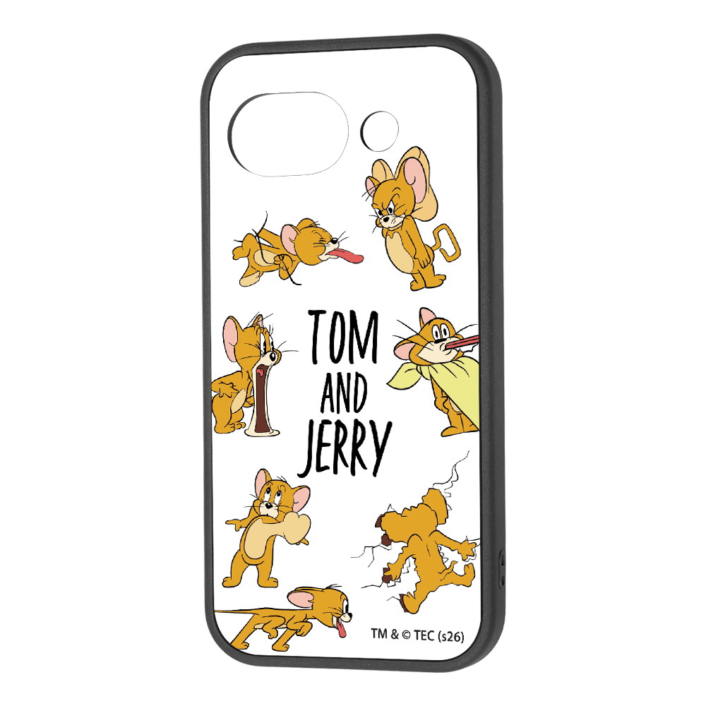 Google Pixel 10a / トムとジェリー / maru 衝撃吸収 バンパー ハイブリッドケース / おかしなジェリー2