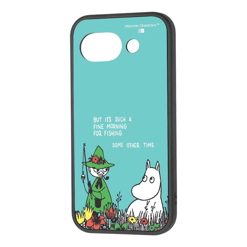 Google Pixel 10a / ムーミン / maru 衝撃吸収 バンパー ハイブリッドケース / ムーミン＆スナフキン