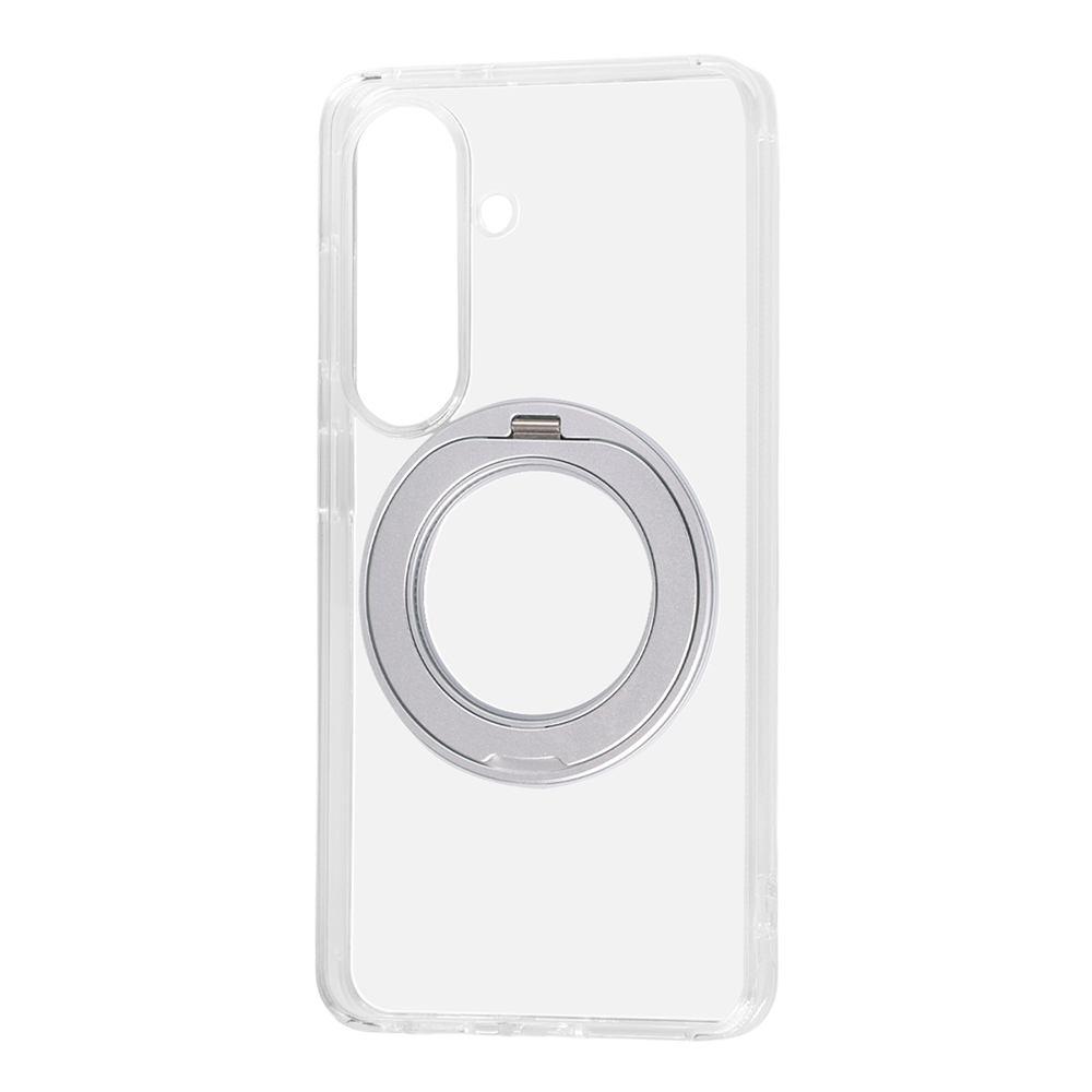 Galaxy S26 / ハイブリッド タフケース 5H リング付き +MagSafe / クリア
