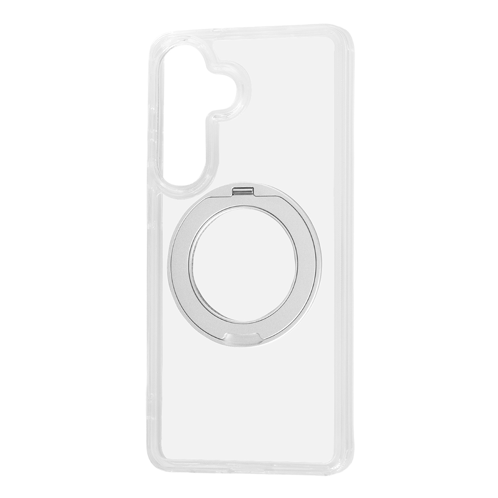 Galaxy S26+ / ハイブリッド タフケース 2H リング付き +MagSafe / クリア