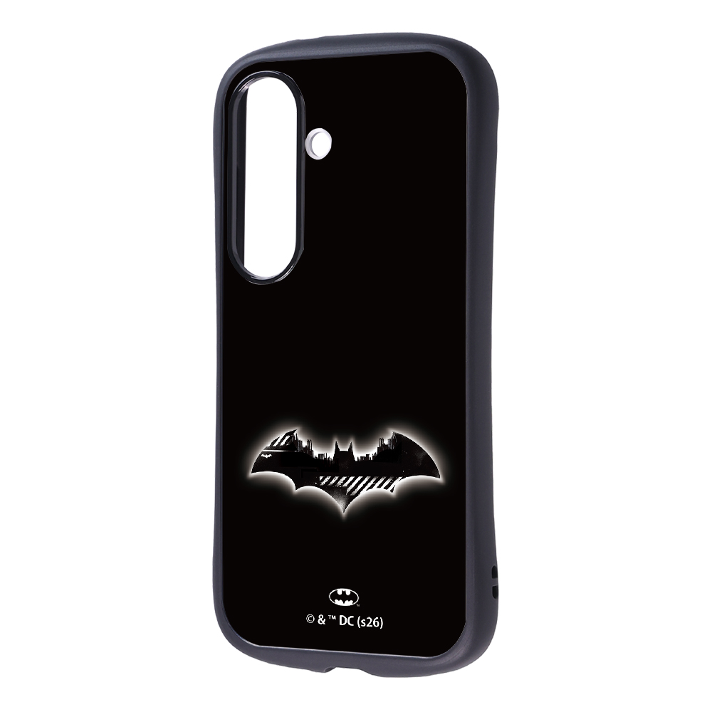 Galaxy S26 / バットマン / Puffull 衝撃吸収 バンパー ハイブリッドケース / バットマン_バットシグナル