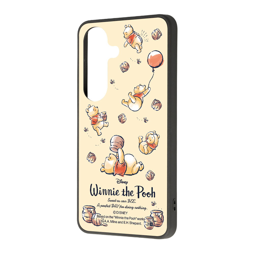Galaxy S26 / ディズニー / maru 衝撃吸収 バンパー ハイブリッドケース / プーさんとはちみつ