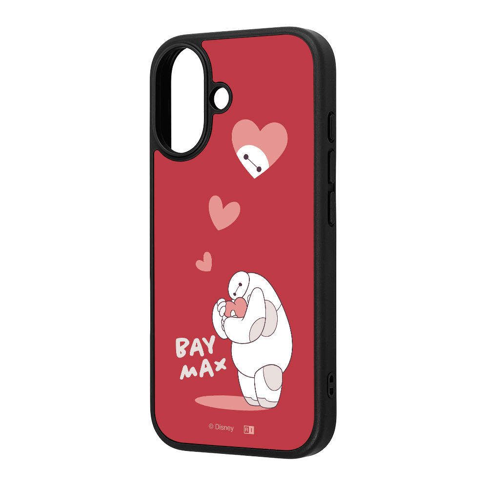iPhone 17 / ディズニー / maru 衝撃吸収 バンパー ハイブリッドケース / ベイマックス_ハグハート