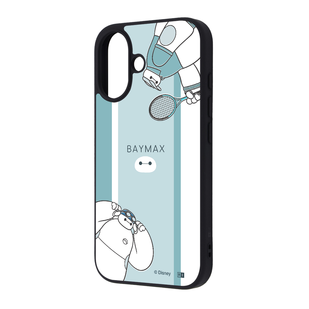 iPhone 16 / ディズニー / maru 衝撃吸収 バンパー ハイブリッドケース / ベイマックス_スポーツ