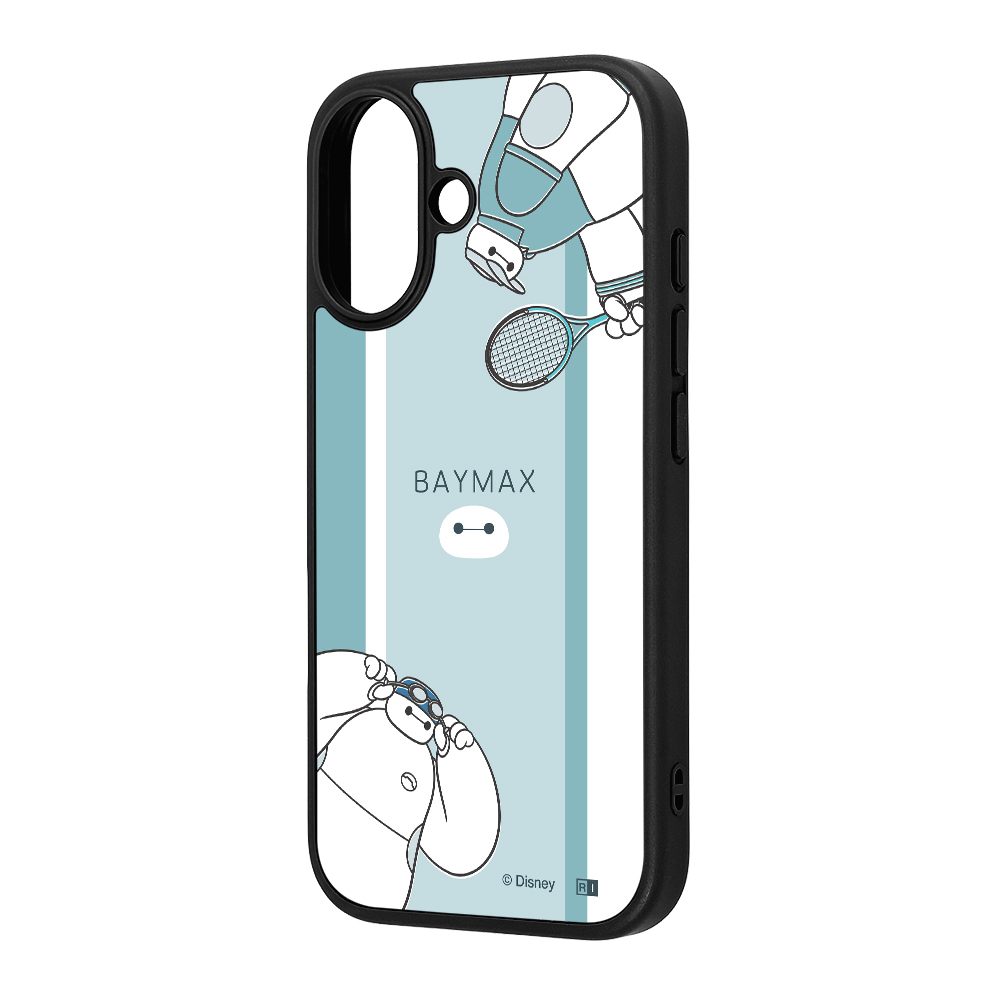iPhone 17 / ディズニー / maru 衝撃吸収 バンパー ハイブリッドケース / ベイマックス_スポーツ