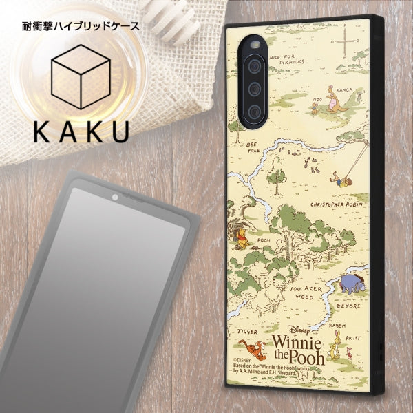 Xperia 10 III /『ディズニーキャラクター』/耐衝撃ハイブリッドケース KAKU/『くまのプーさん/philosophy』