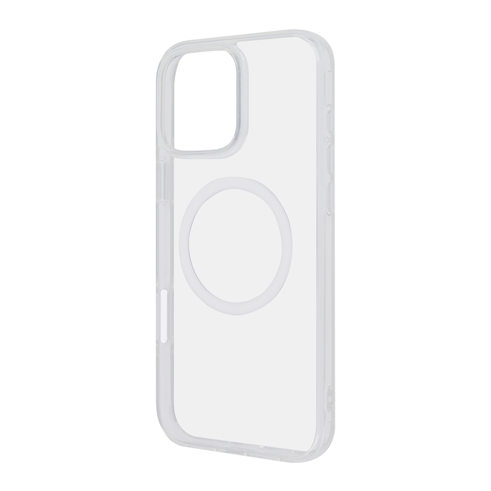 iPhone 16 Pro Max Like standard MagSafe対応 マグネットアクセサリー対応 衝撃吸収 バンパー ハイブリッドケース / クリア