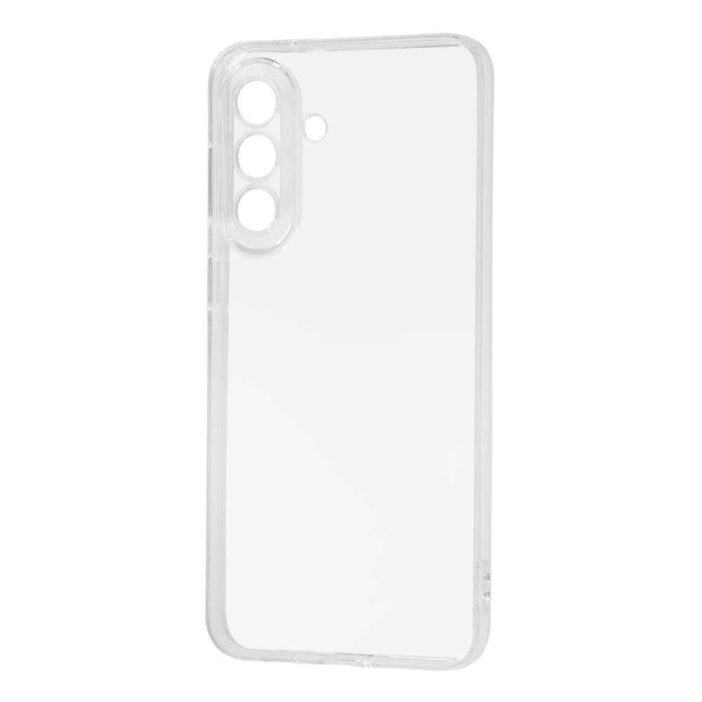 Galaxy A57 5G / ソフトケース 精密設計 フレームメッキ / クリア