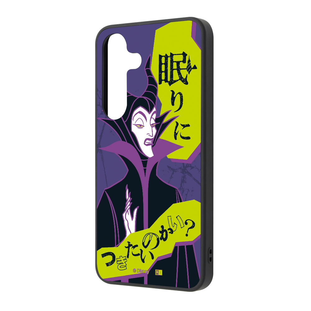 Galaxy S25 / ディズニー / maru 衝撃吸収 バンパー ハイブリッドケース / ヴィランズ_マレフィセント2