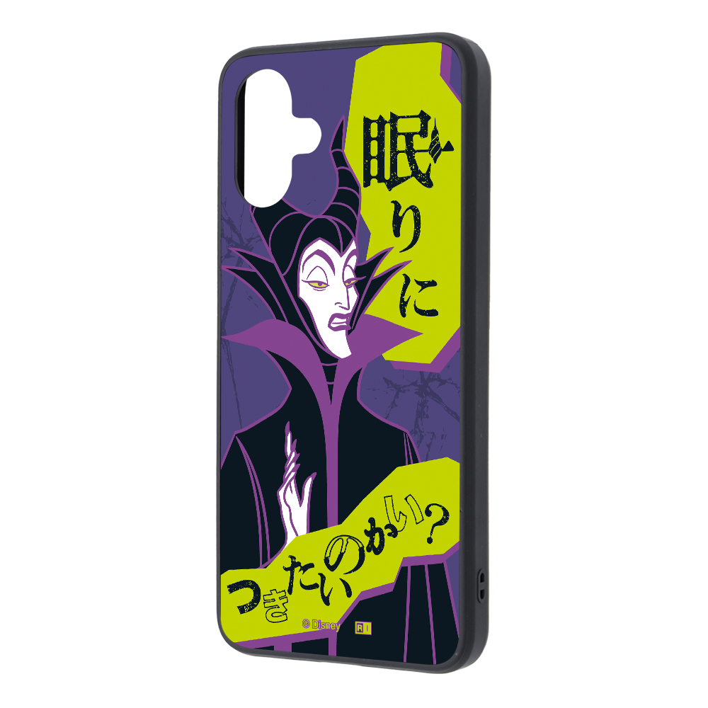 Galaxy A25 5G / ディズニー / maru 衝撃吸収 バンパー ハイブリッドケース / ヴィランズ_マレフィセント2