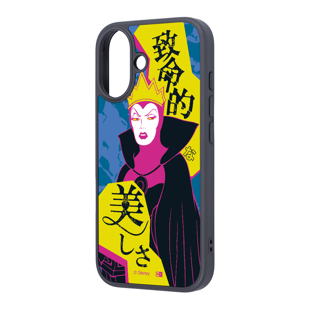 iPhone 17 / ディズニー / maru 衝撃吸収 バンパー ハイブリッドケース / ヴィランズ_女王