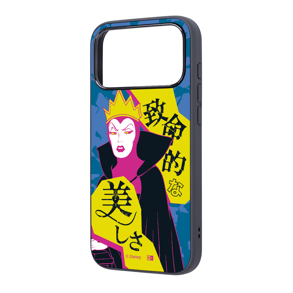 iPhone 17 Pro Max / ディズニー / maru 衝撃吸収 バンパー ハイブリッドケース / ヴィランズ_女王