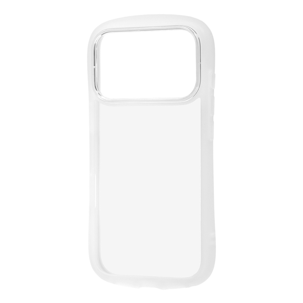 iPhone 18 Pro / 17 Pro / ハイブリッド タフケース Puffull / クリア