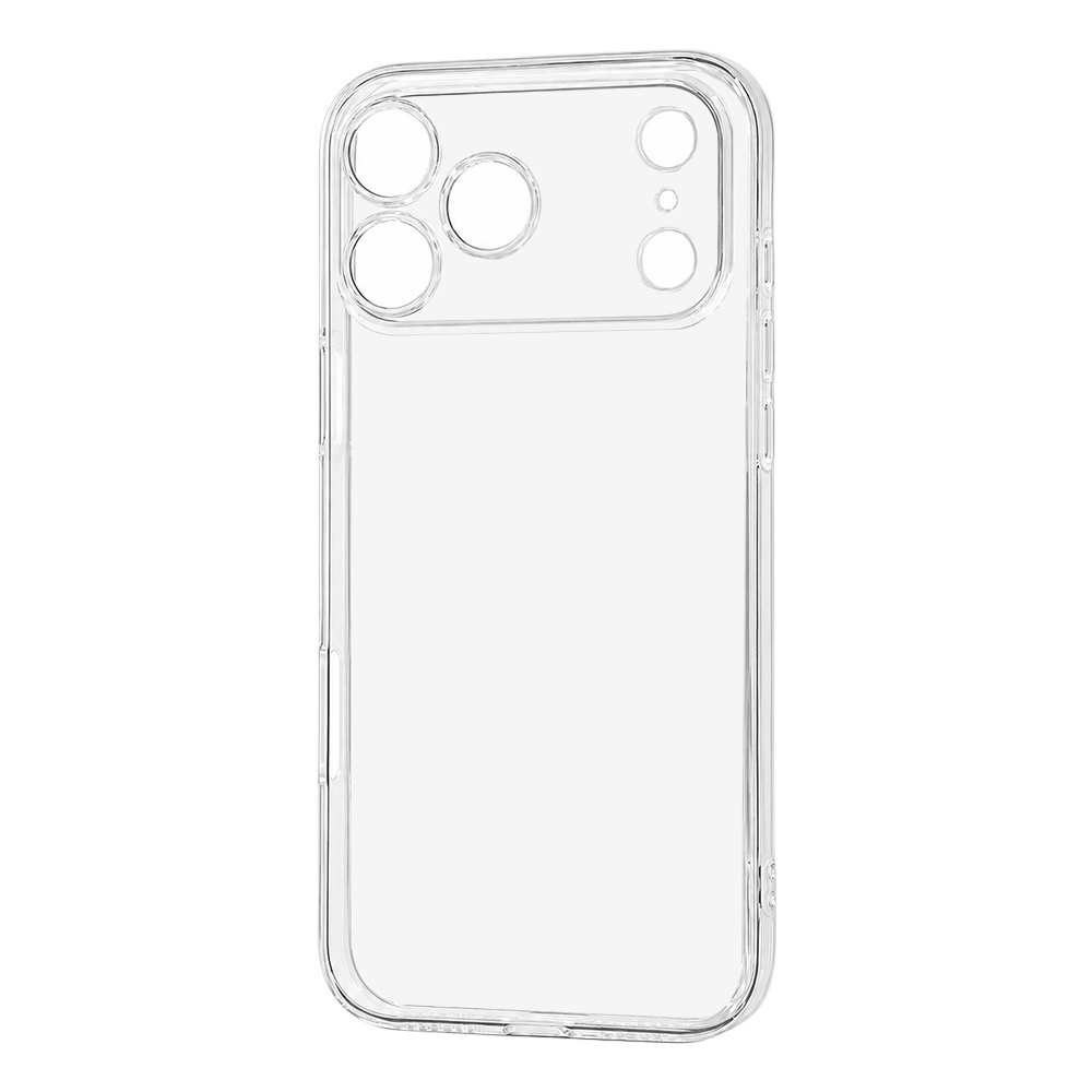 iPhone 18 Pro Max / 17 Pro Max / ソフトケース 精密設計 フレームメッキ / クリア