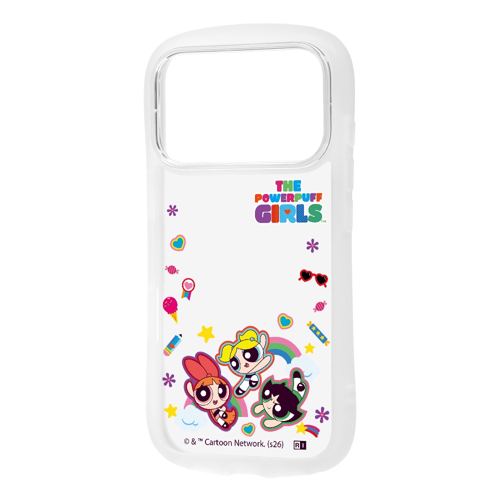 iPhone 18 Pro / 17 Pro / パワーパフガールズ / Puffull 衝撃吸収 バンパー ハイブリッドケース / パワーパフガールズ