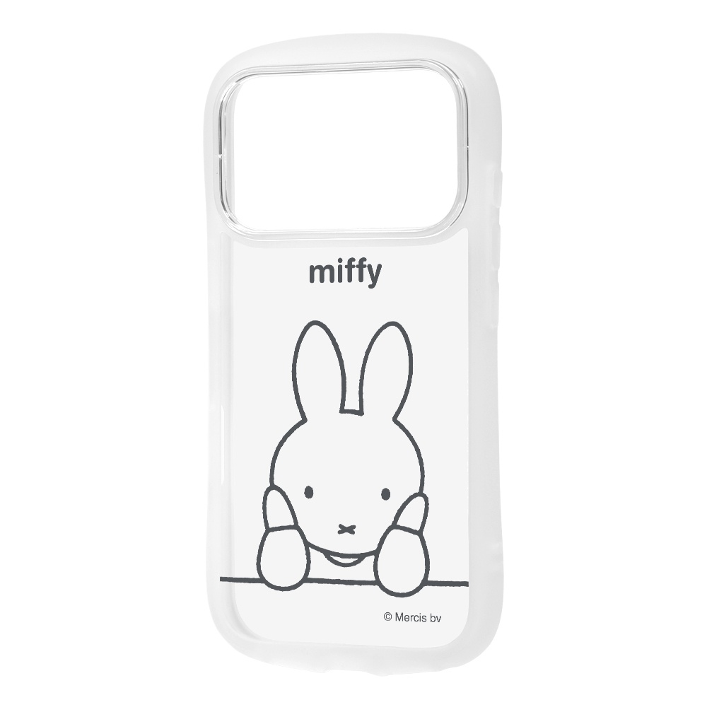 iPhone 18 Pro / 17 Pro / ミッフィー / Puffull 衝撃吸収 バンパー ハイブリッドケース / ミッフィー/スタンダード4