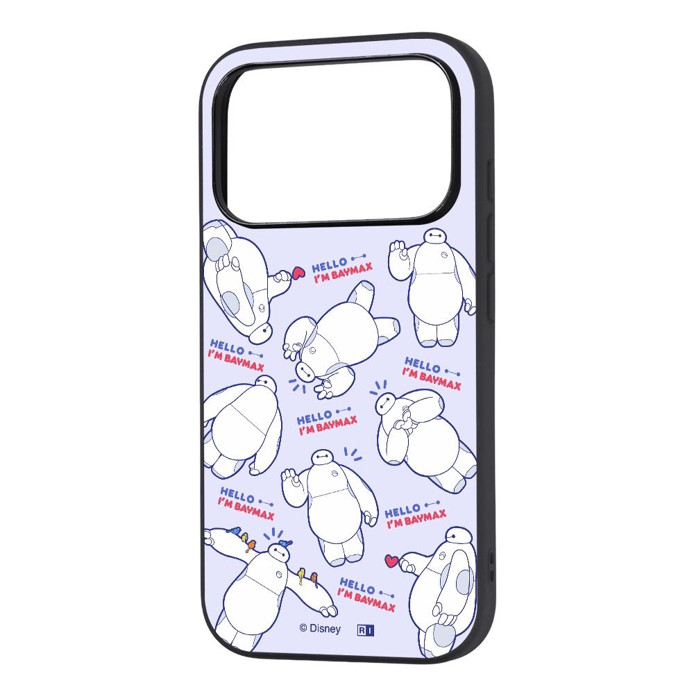iPhone 18 Pro / 17 Pro / ディズニー / maru 衝撃吸収 バンパー ハイブリッドケース / ベイマックス_いろんなポーズ