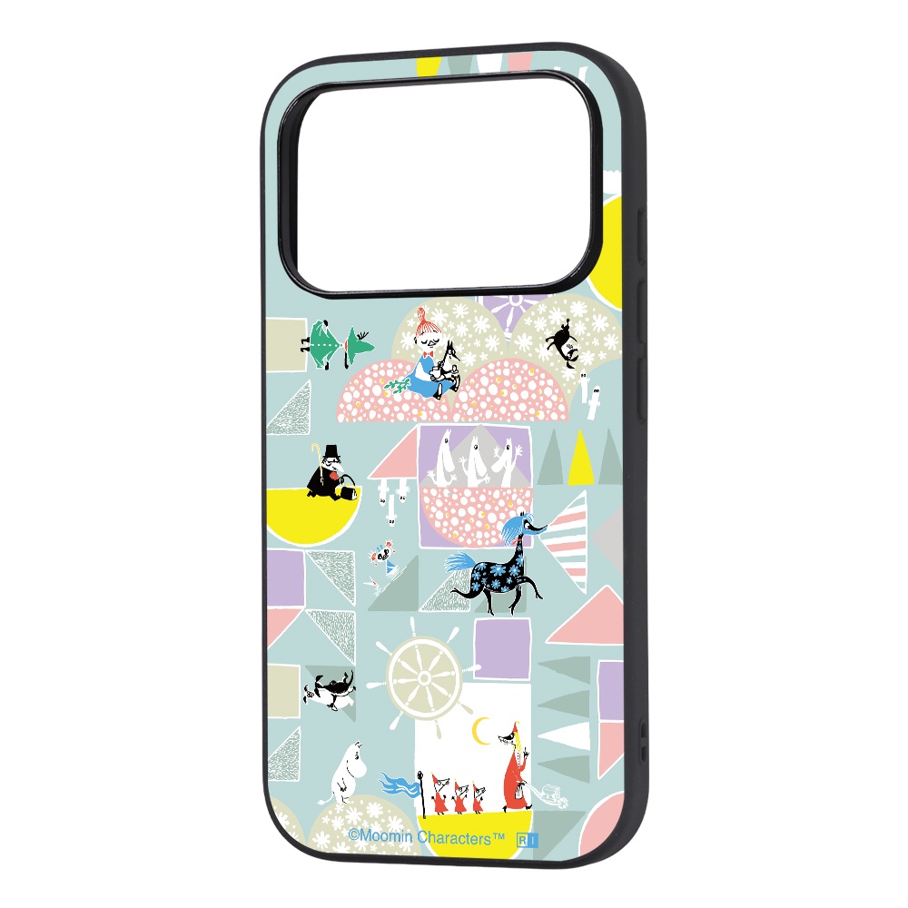 iPhone 18 Pro / 17 Pro / ムーミン / maru 衝撃吸収 バンパー ハイブリッドケース / 夢で会いましょう