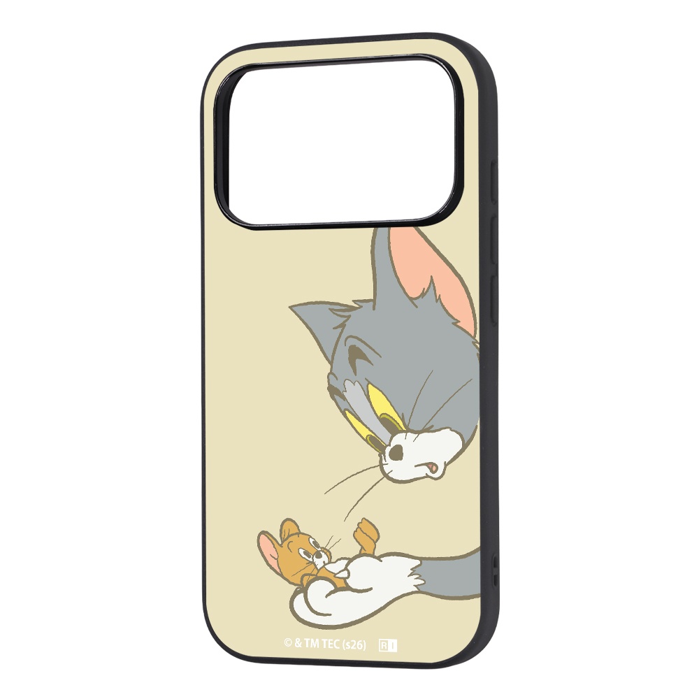 iPhone 18 Pro Max / 17 Pro Max / トムとジェリー / maru 衝撃吸収 バンパー ハイブリッドケース / トムとジェリー_キャッチ
