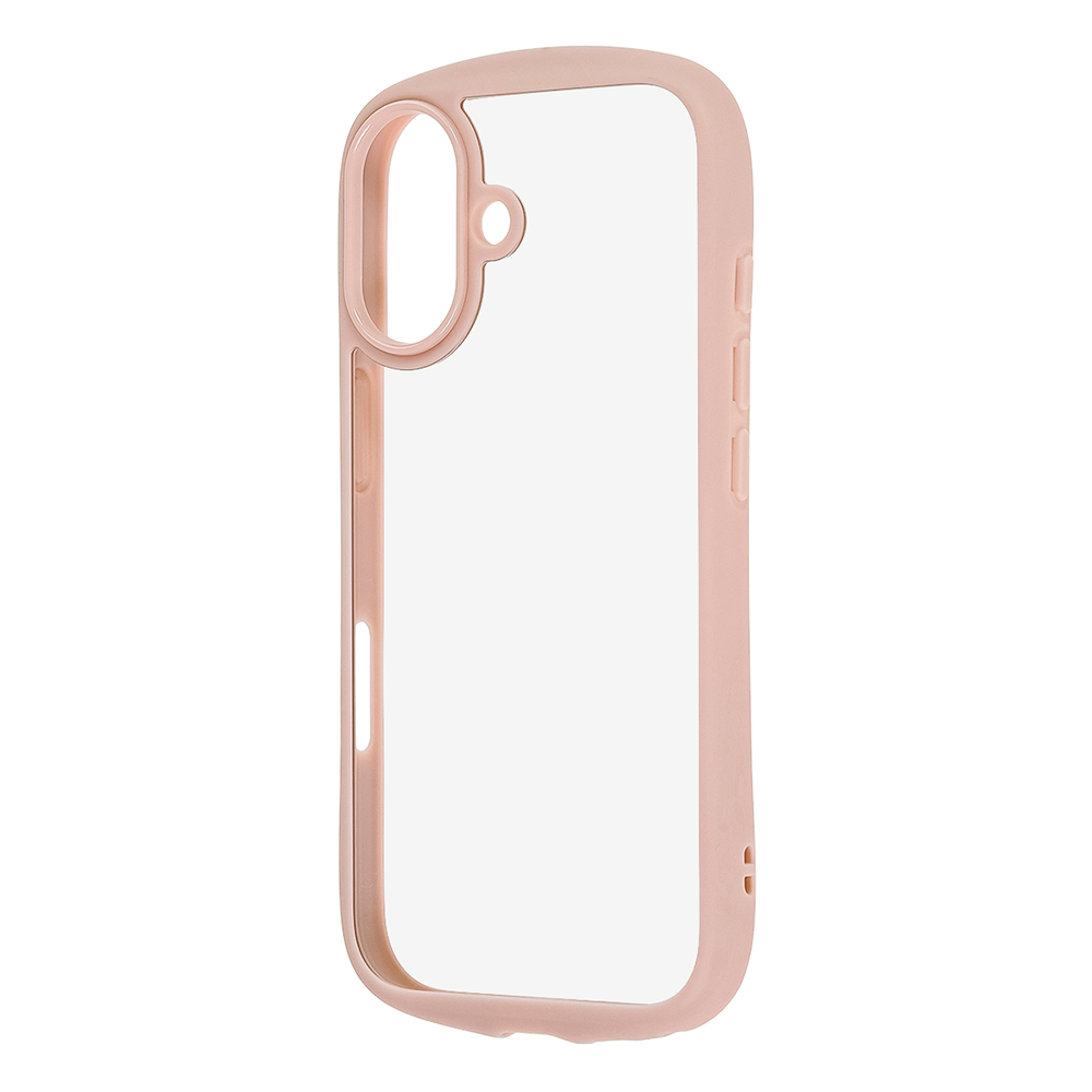 iPhone 17 / ハイブリッドガラスケース Puffull 10H +レンズガードリング / ピンク