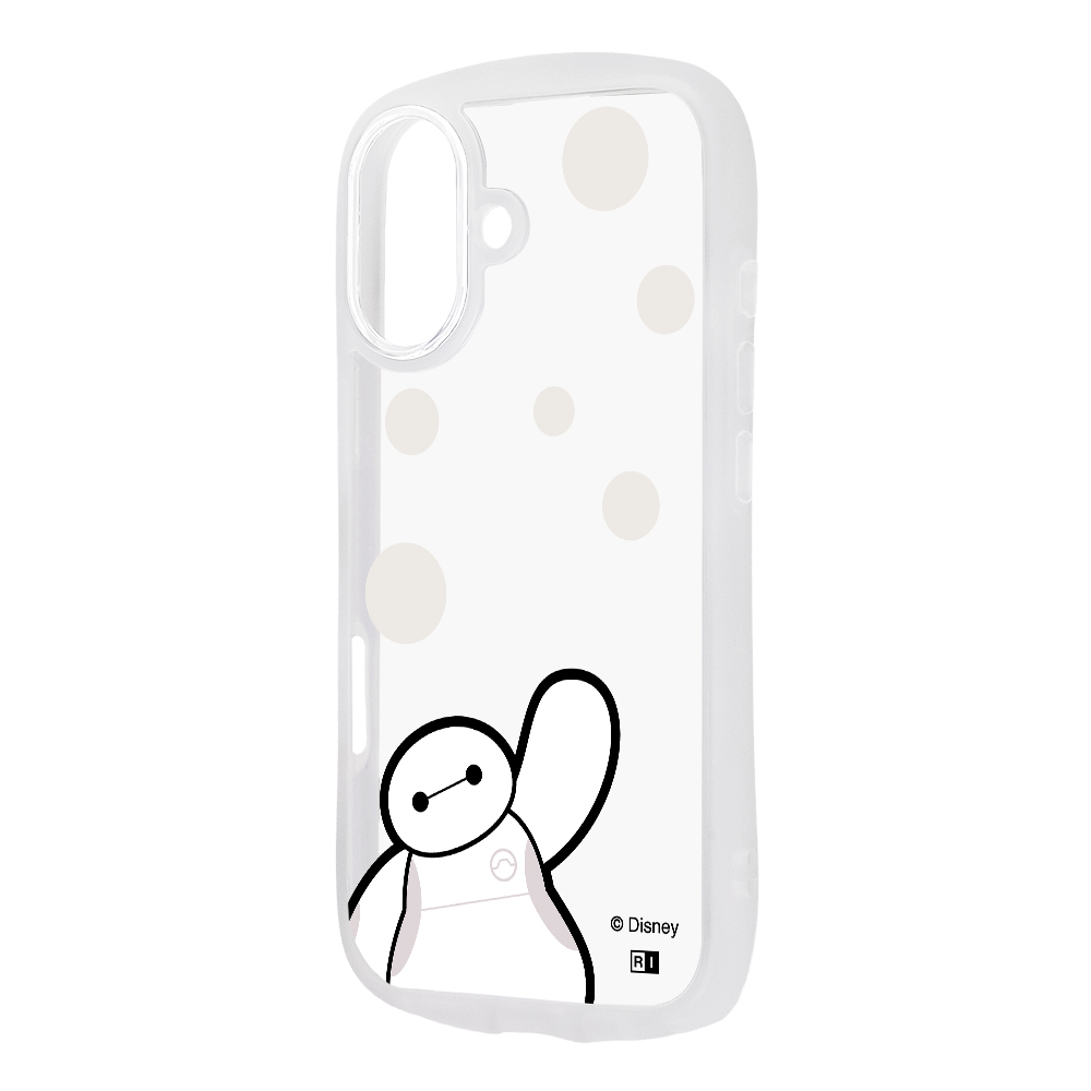 iPhone 17 / ディズニー / Puffull 衝撃吸収 バンパー ハイブリッドケース / ベイマックス