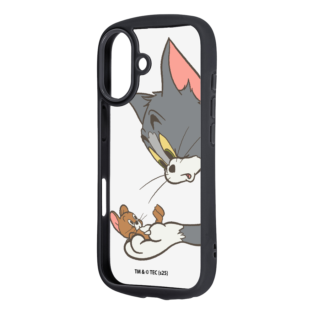 iPhone 17 / トムとジェリー / Puffull 衝撃吸収 バンパー ハイブリッドケース / トムとジェリー_キャッチ_3