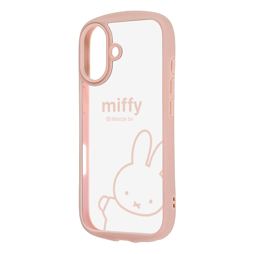 iPhone 17 / ミッフィー / Puffull 衝撃吸収 バンパー ハイブリッドケース / ミッフィー