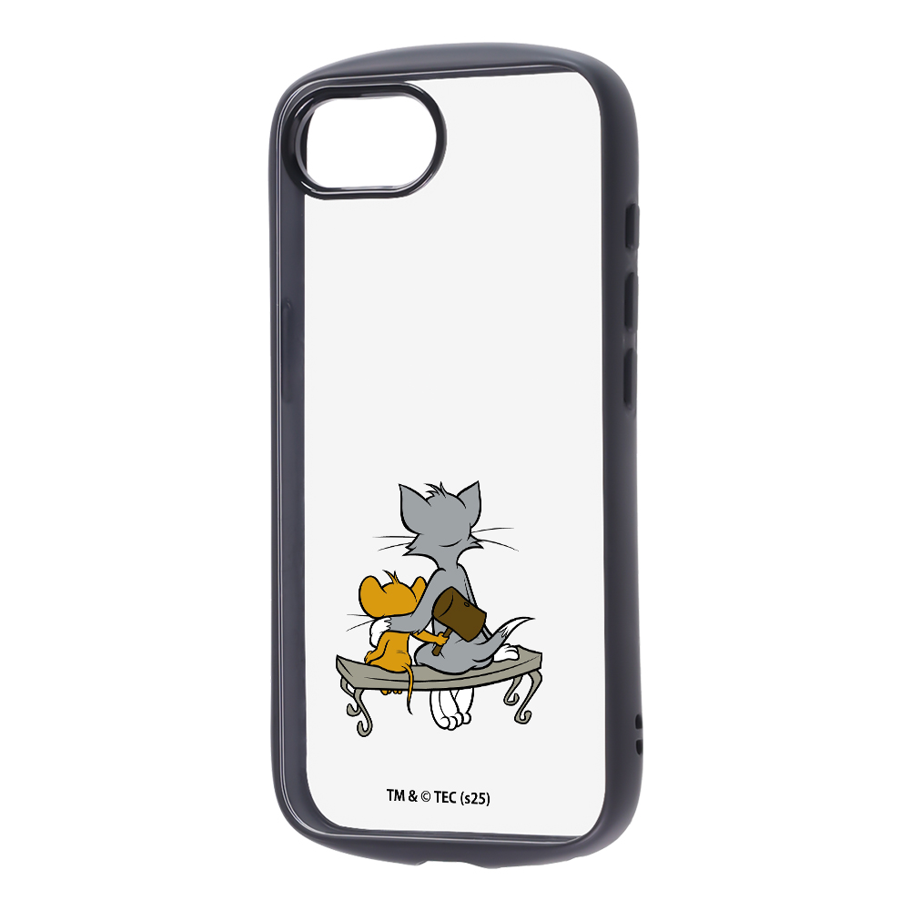iPhone 16e / トムとジェリー / Puffull 衝撃吸収 バンパー ハイブリッドケース / ハンマー_4