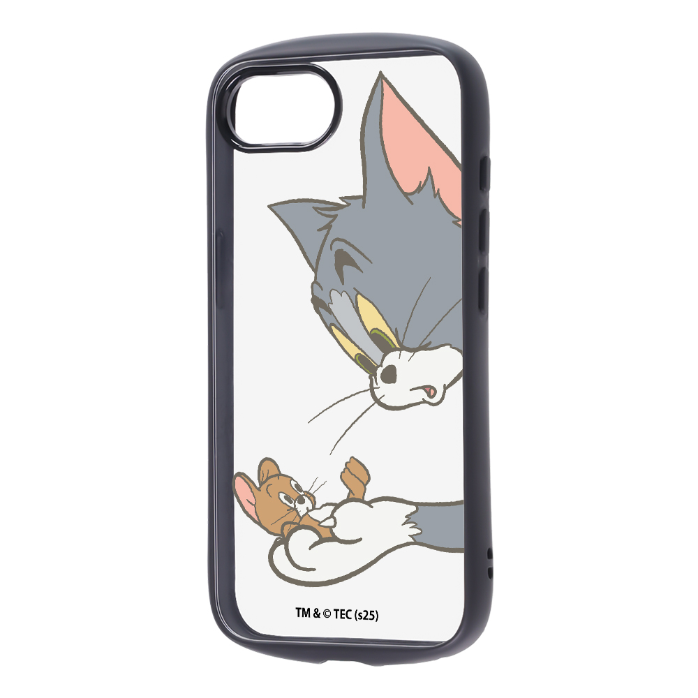 iPhone 16e / トムとジェリー / Puffull 衝撃吸収 バンパー ハイブリッドケース / トムとジェリー_キャッチ_3