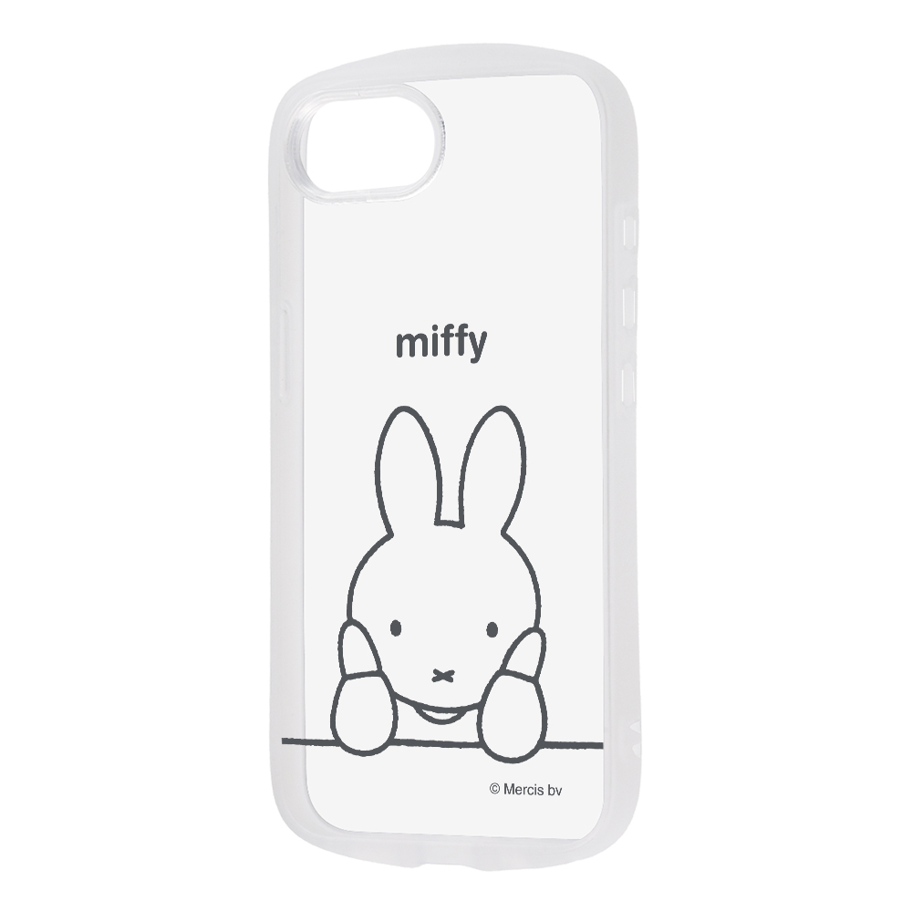 iPhone 16e / ミッフィー / Puffull 衝撃吸収 バンパー ハイブリッドケース / ミッフィー/スタンダード4