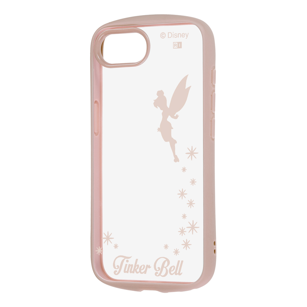 iPhone 16 / ディズニー / Puffull 衝撃吸収 バンパー ハイブリッドケース / ティンカー・ベル