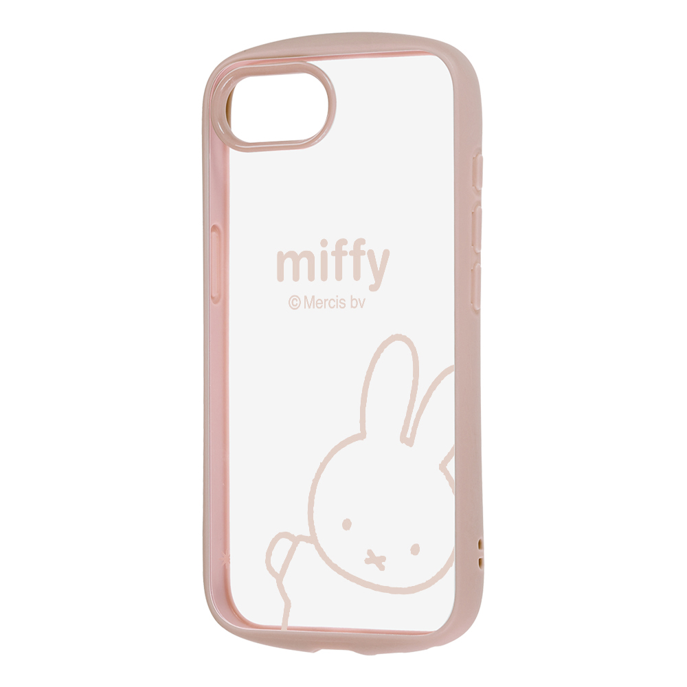 iPhone 16 / ミッフィー / Puffull 衝撃吸収 バンパー ハイブリッドケース / ミッフィー