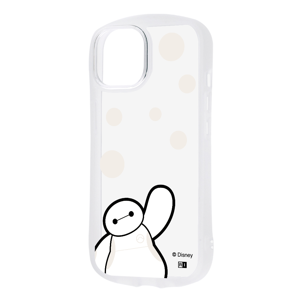 iPhone 15/14/13 / ディズニー / Puffull 衝撃吸収 バンパー ハイブリッドケース / ベイマックス