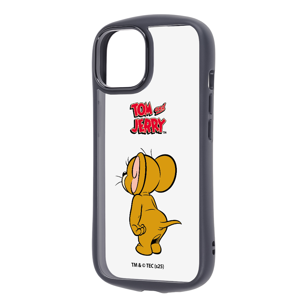iPhone 15/14/13 / トムとジェリー / Puffull 衝撃吸収 バンパー ハイブリッドケース / ジェリー_スタンダード_3