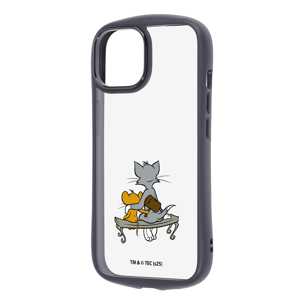 iPhone 15/14/13 / トムとジェリー / Puffull 衝撃吸収 バンパー ハイブリッドケース / ハンマー_4
